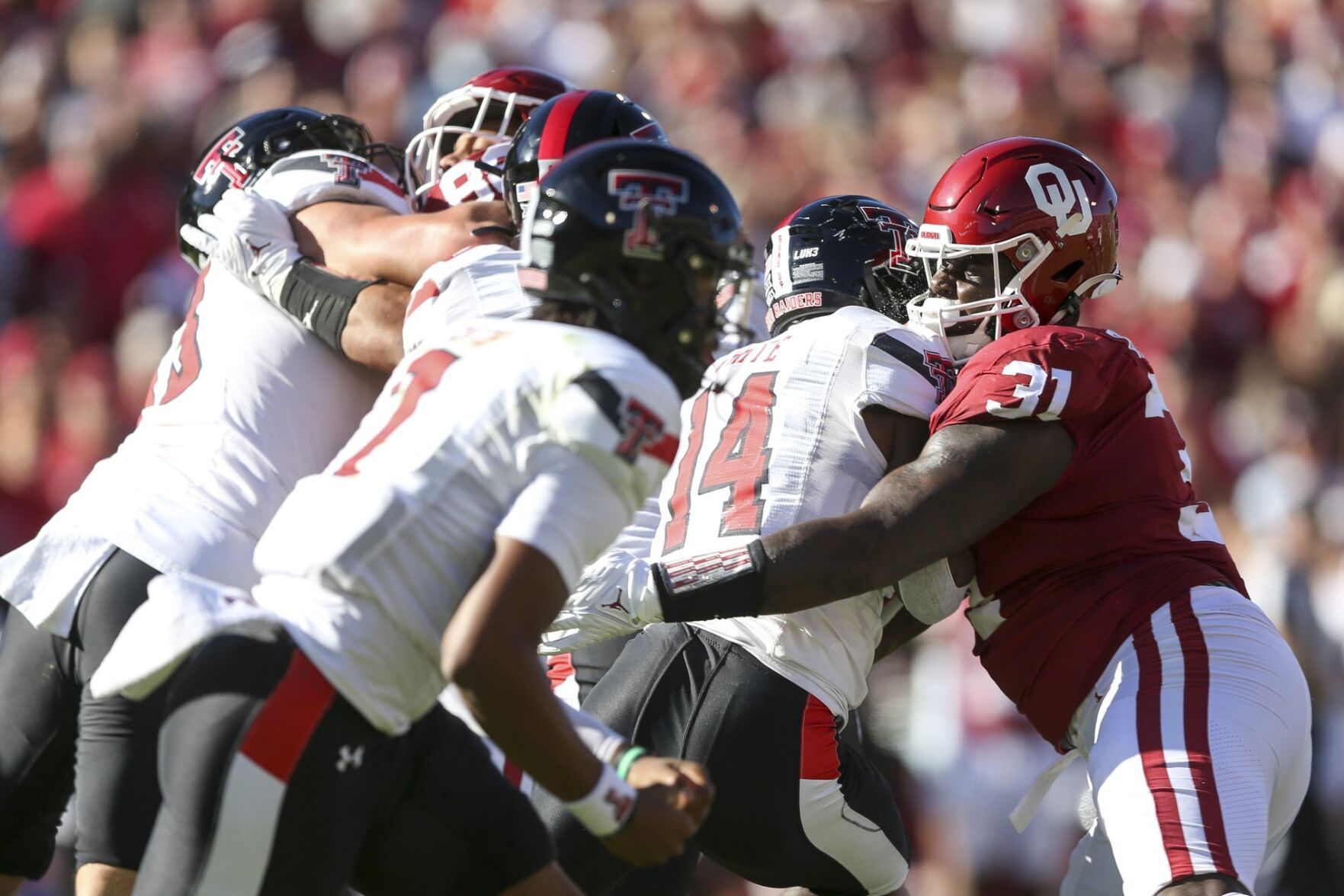 Oklahoma vs Texas Tech